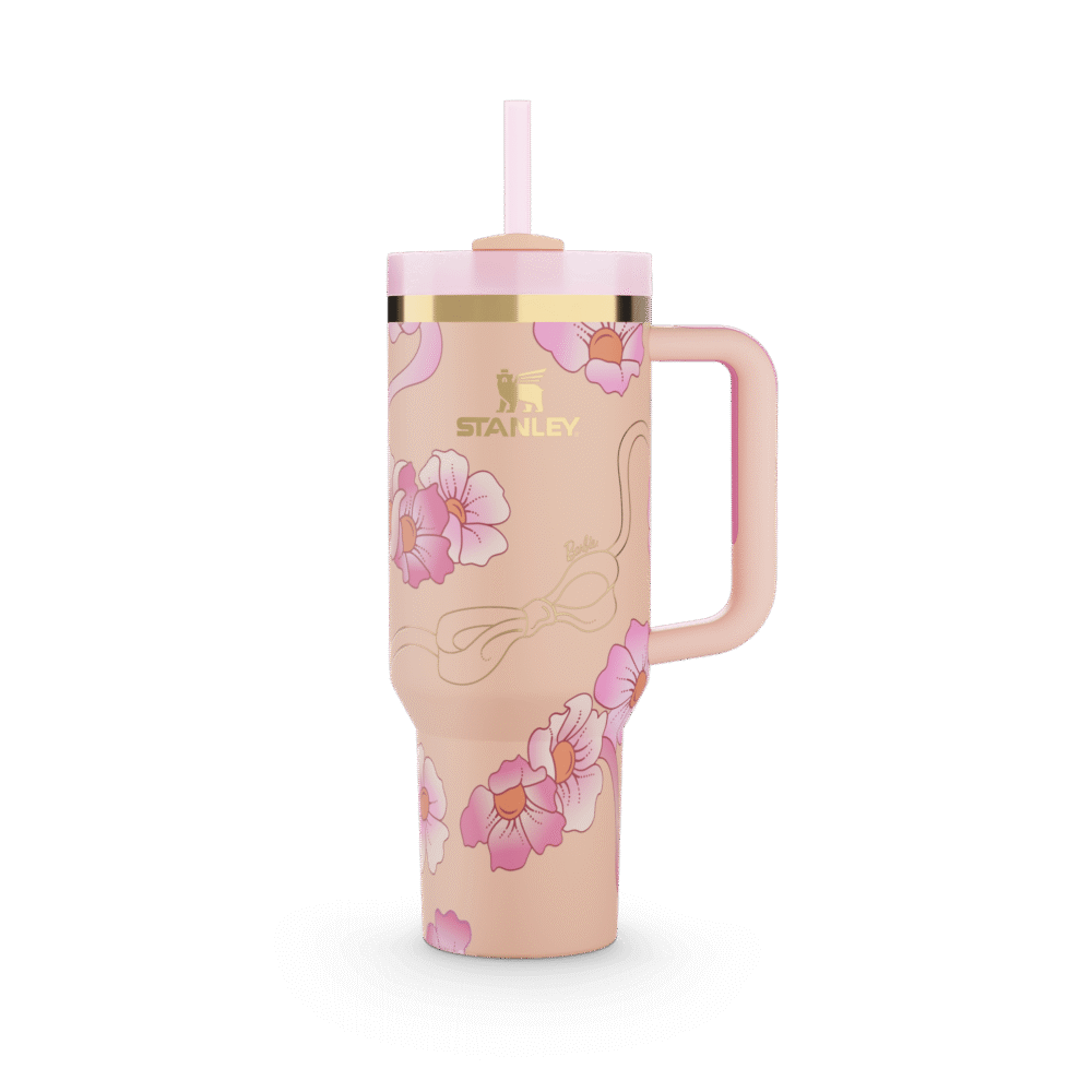 The Barbie™ x Stanley ’80s Peaches ’N Cream Quencher | 40 OZ