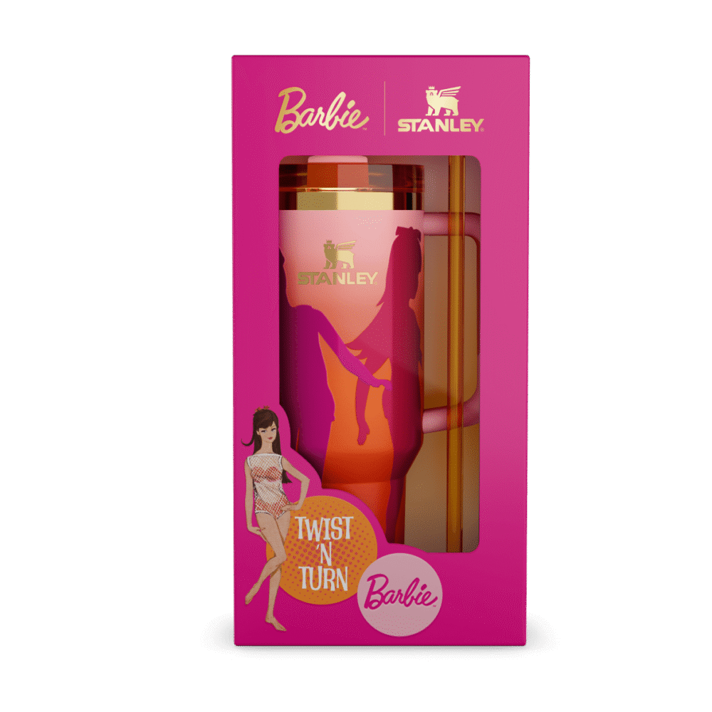 The Barbie™ x Stanley ’60s Twist ’N Turn Quencher | 40 OZ (Vault)