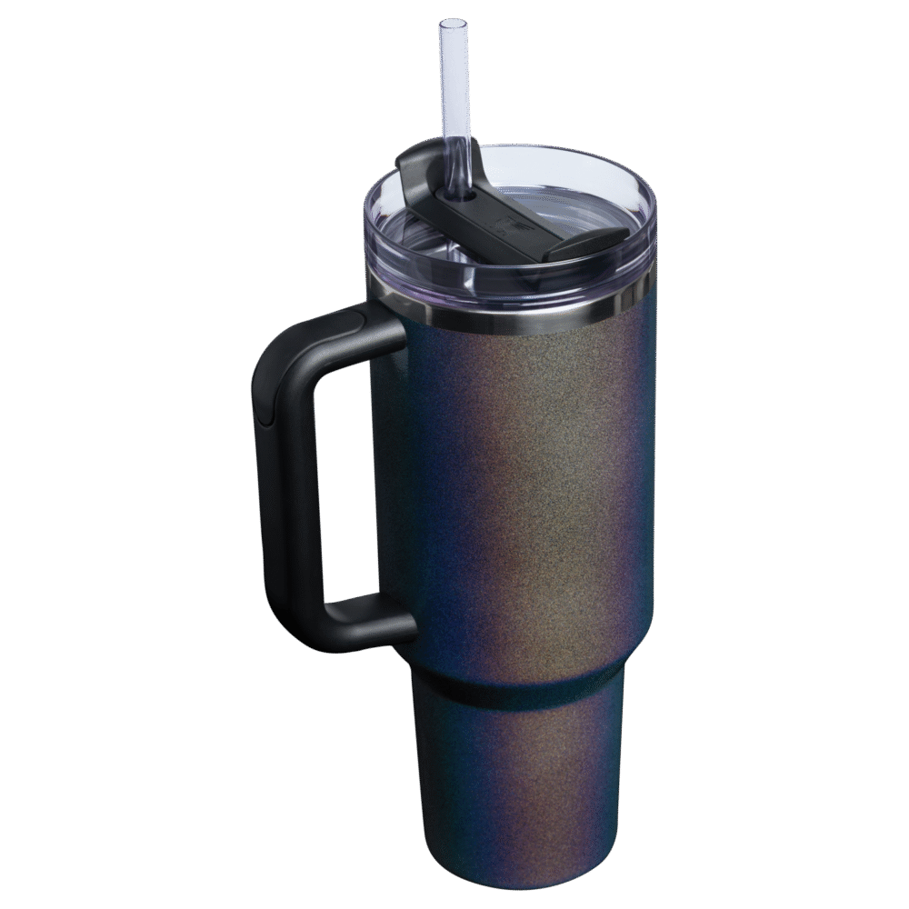 The Midnight Glitz Quencher H2.0 FlowState™ Tumbler | 40 OZ